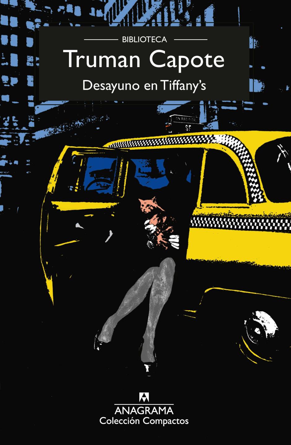 Portada de la novela Desayuno en Tiffany's