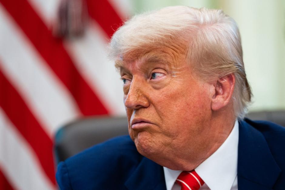 El presidente de Estados Unidos, Donald Trump, en la Oficina Oval de la Casa Blanca