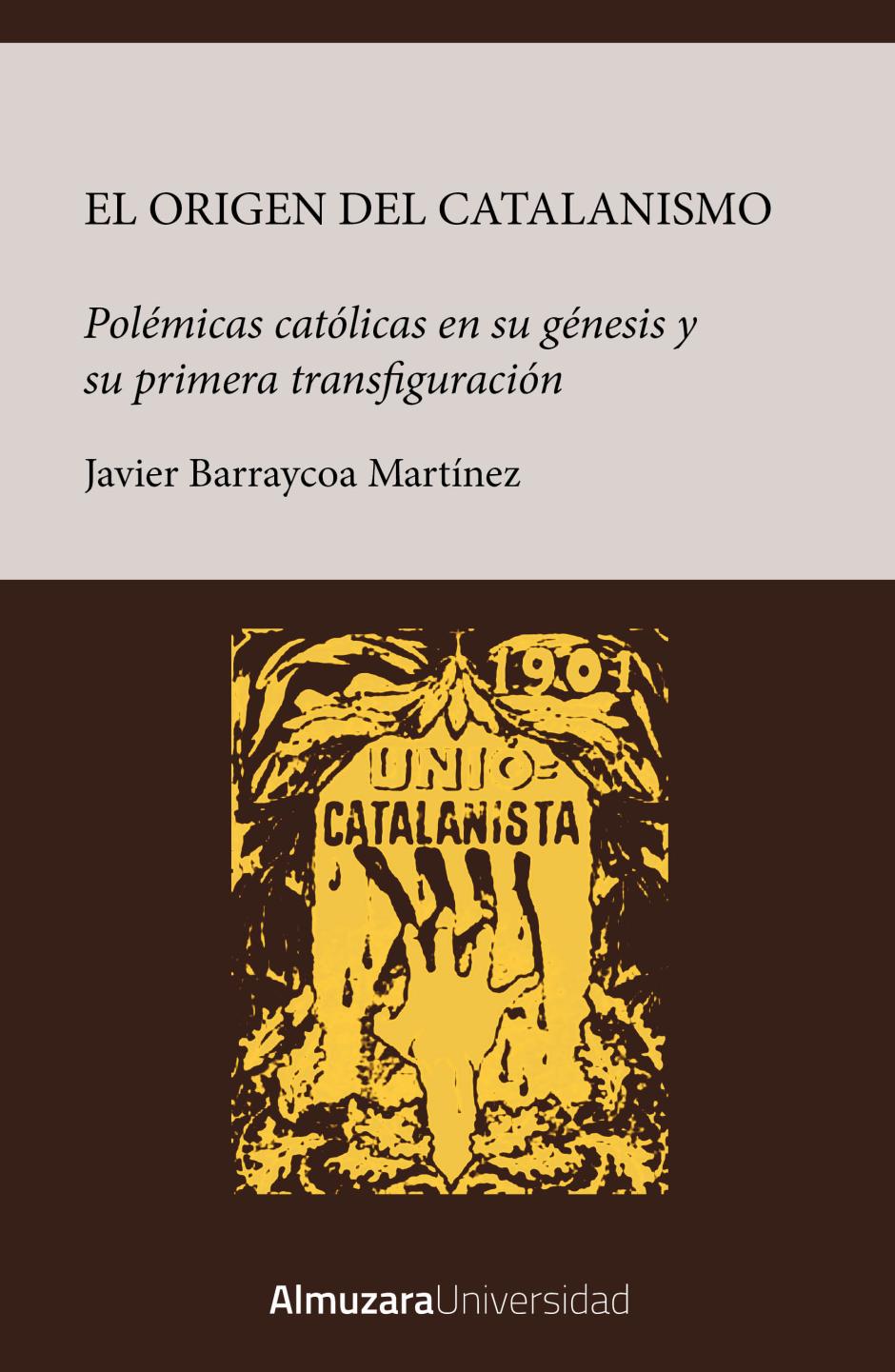 Portada de 'El origen del catalanismo'