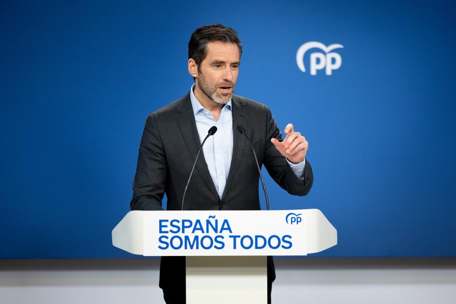 El portavoz del PP, Borja Sémper