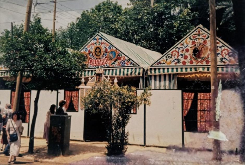 Caseta del Calvario en el Paseo de la Victoria