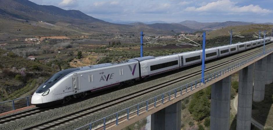 Un tren de alta velocidad, en una imagen de archivo