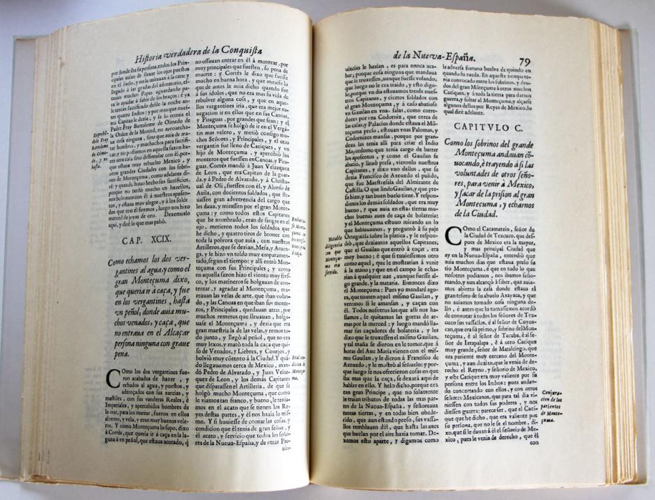 Páginas de la Historia verdadera, 1632