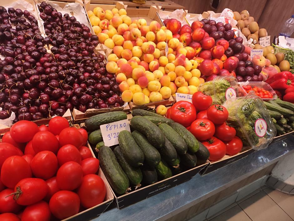 Género de un puesto del Mercado Central de Alicante