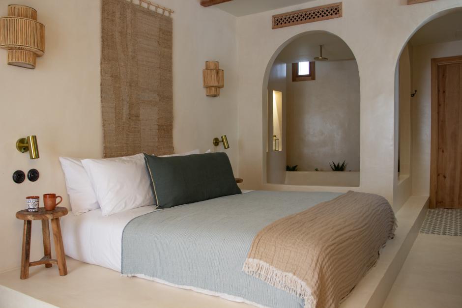 Imagen de una de las habitaciones del Nomad