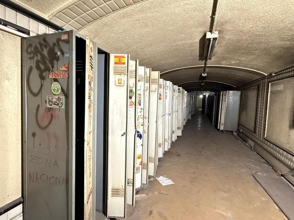 Túnel de Metro de Madrid entre Noviciado y Plaza de España