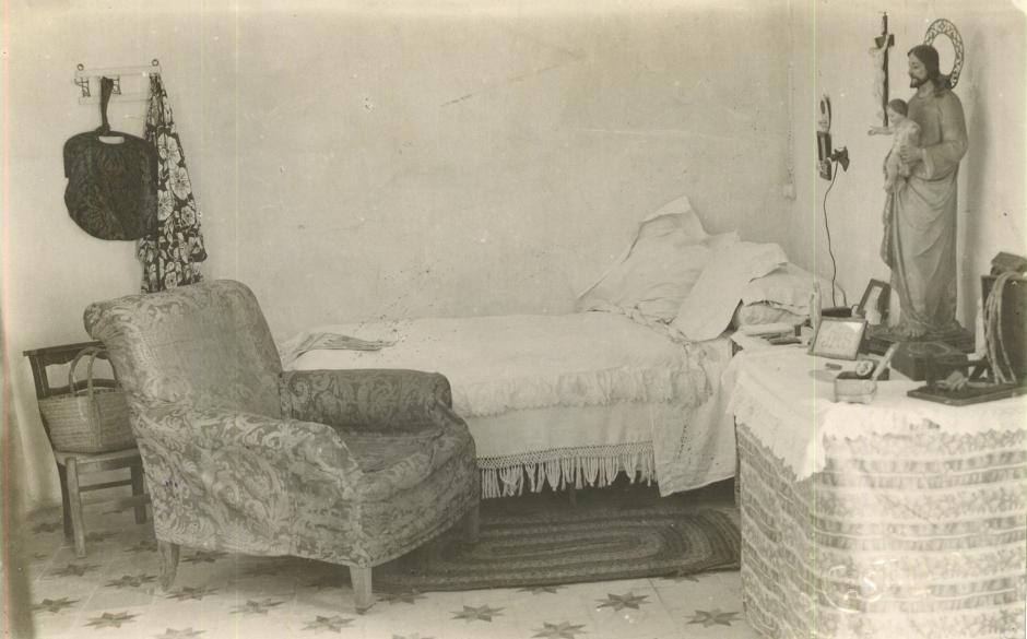 Habitación donde falleció María Isabel