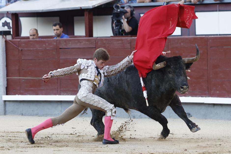 Borja Jiménez, este domingo en Las Ventas