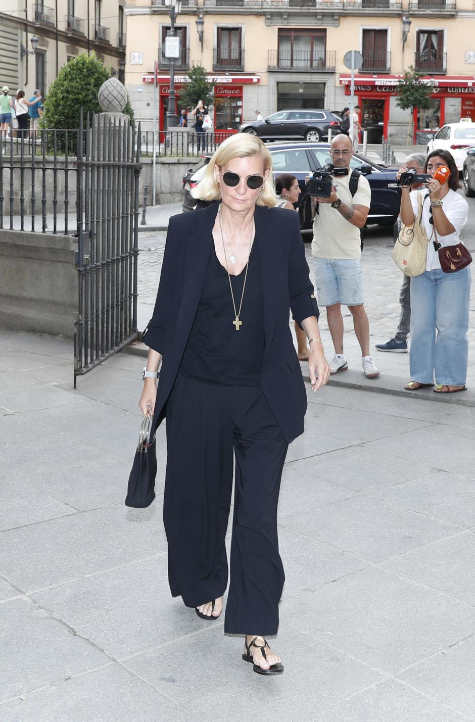 Nuria Gonzalez during funeral of Francisco de Borbon y Escasany in Madrid on Monday, 16 June 2025.Maria Zurita