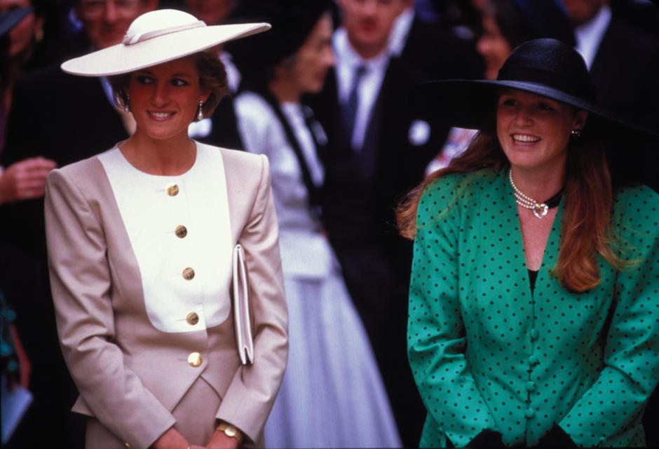 Diana de Gales y Sara Ferguson