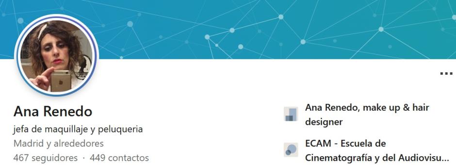 Perfil de Linkedin de Ana Renedo