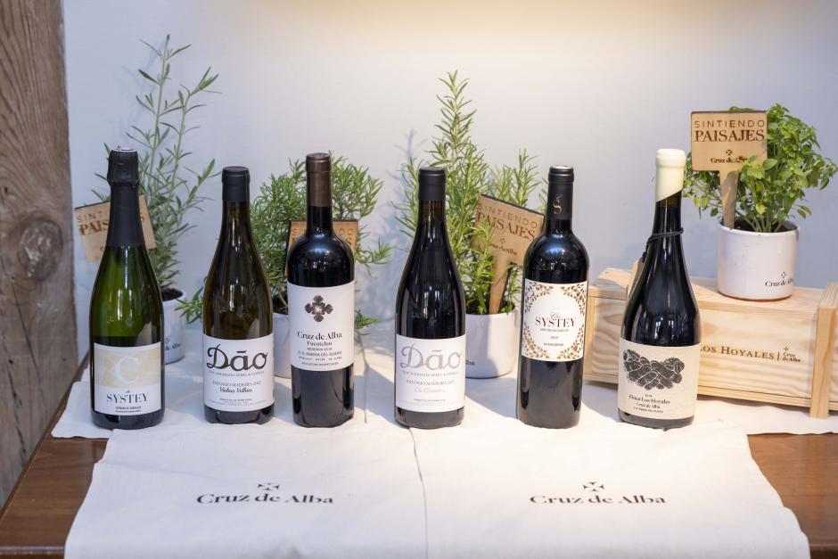Vinos de las bodegas Clos Sitey, Dão y Cruz de Alba