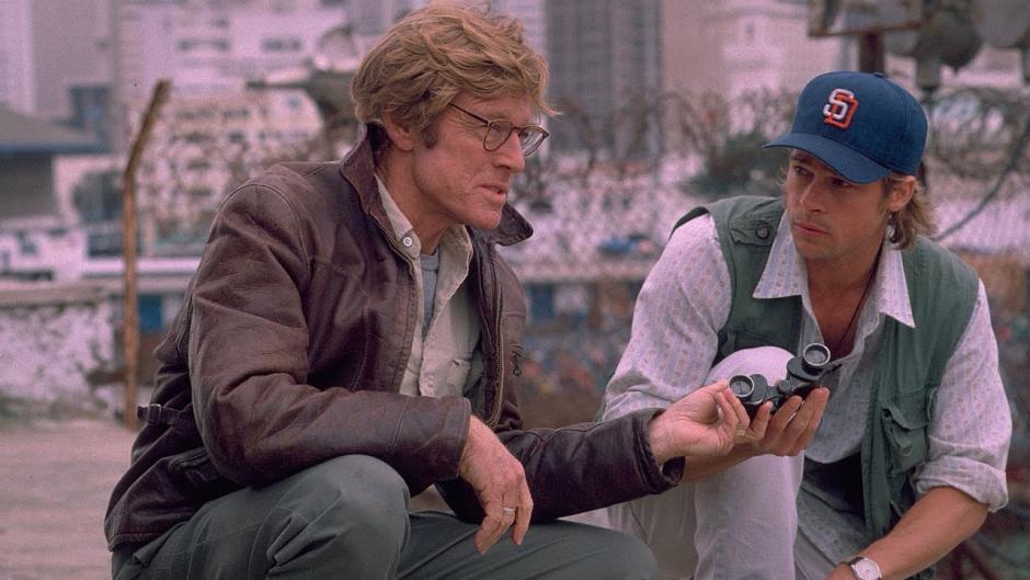 Robert Redford y Brad Pitt, en Juego de espías