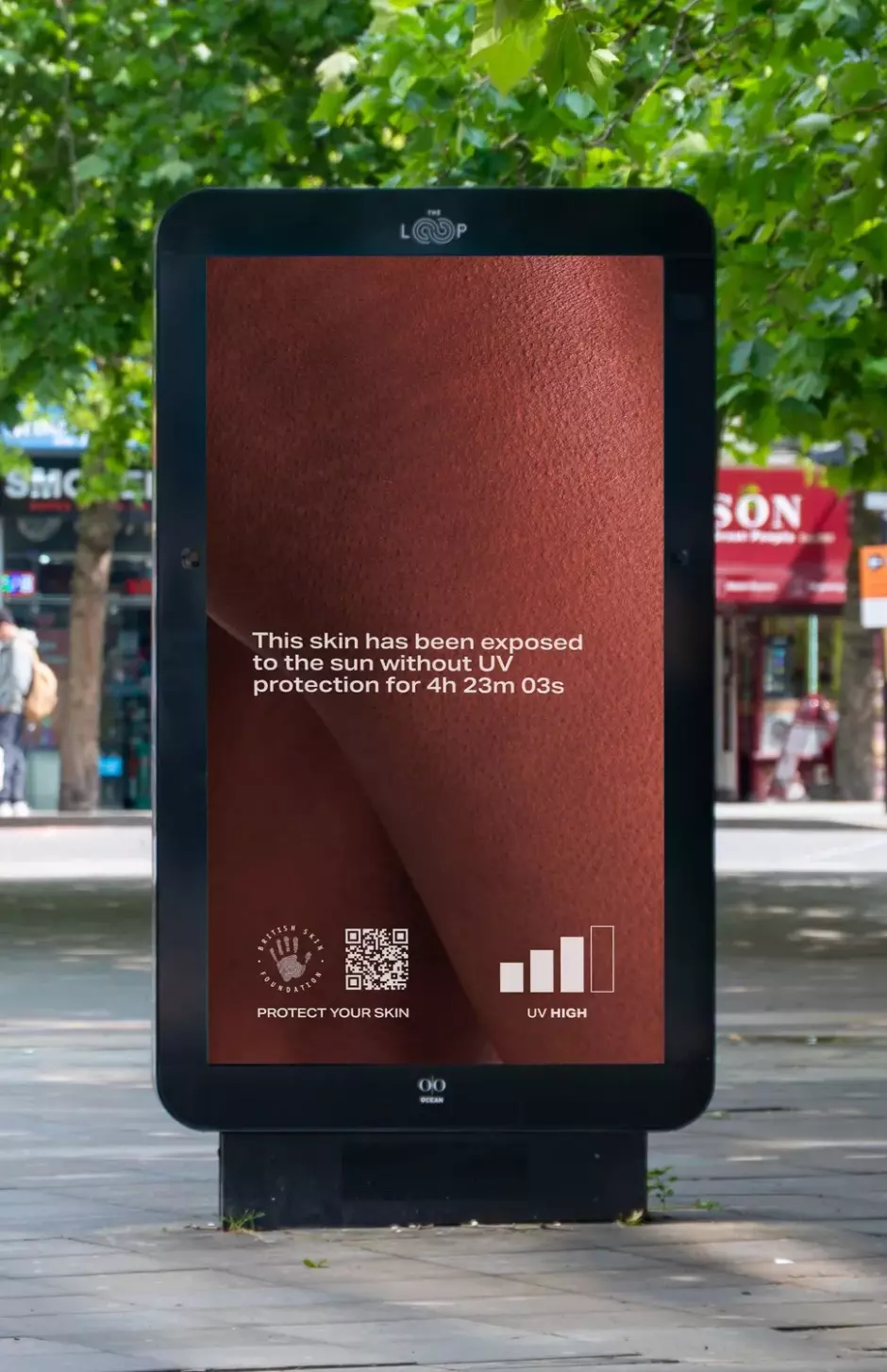 Campaña realizada por Wonderhood Studios para recrear los efectos del Sol en la piel