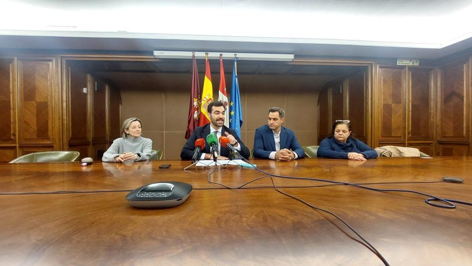 Rueda de prensa del PP en el Ayuntamiento de Valladolid