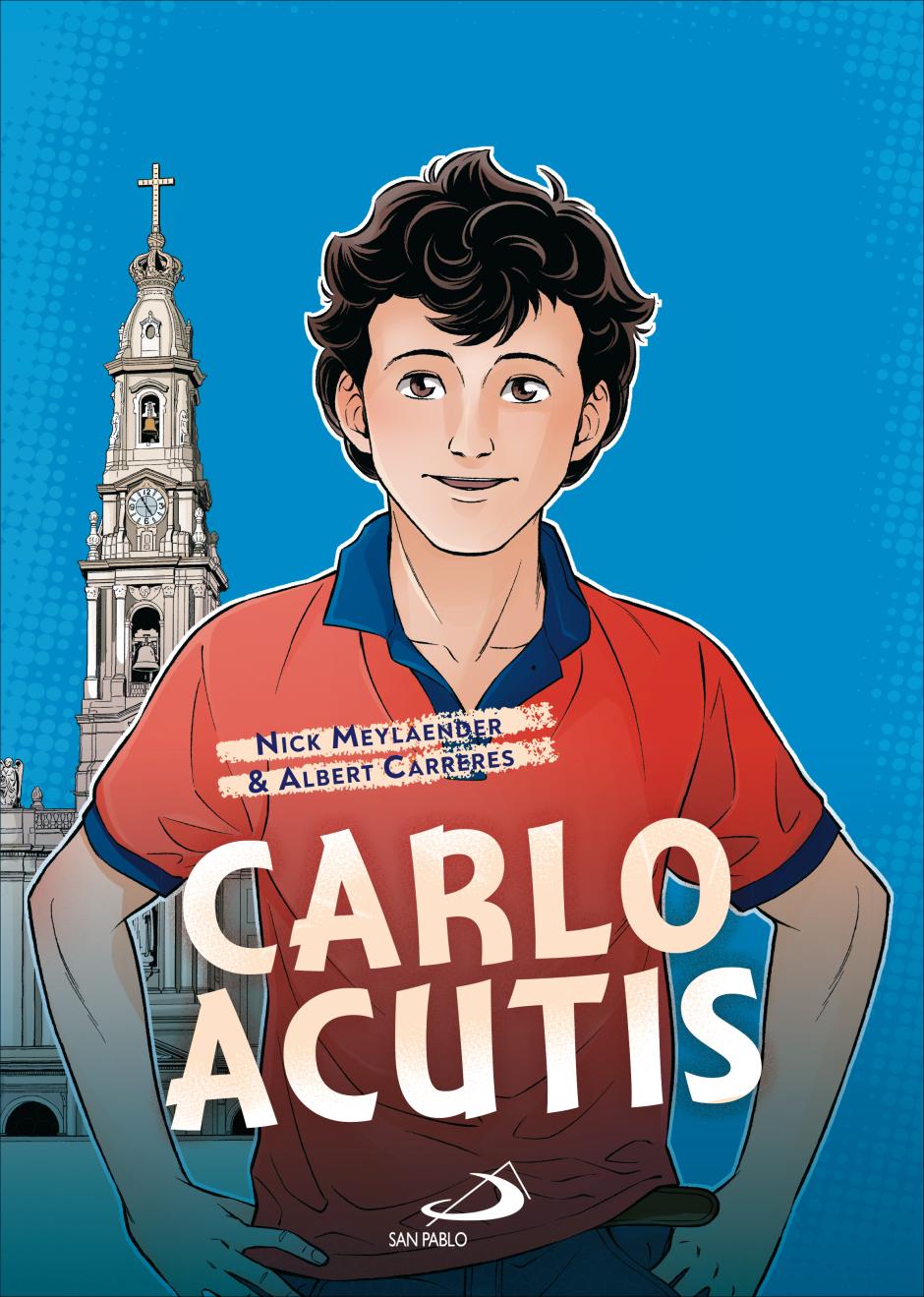 La portada del último libro sobre Carlo Acutis