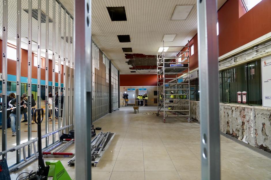 Estado actual de la estación de autobuses de Valladolid