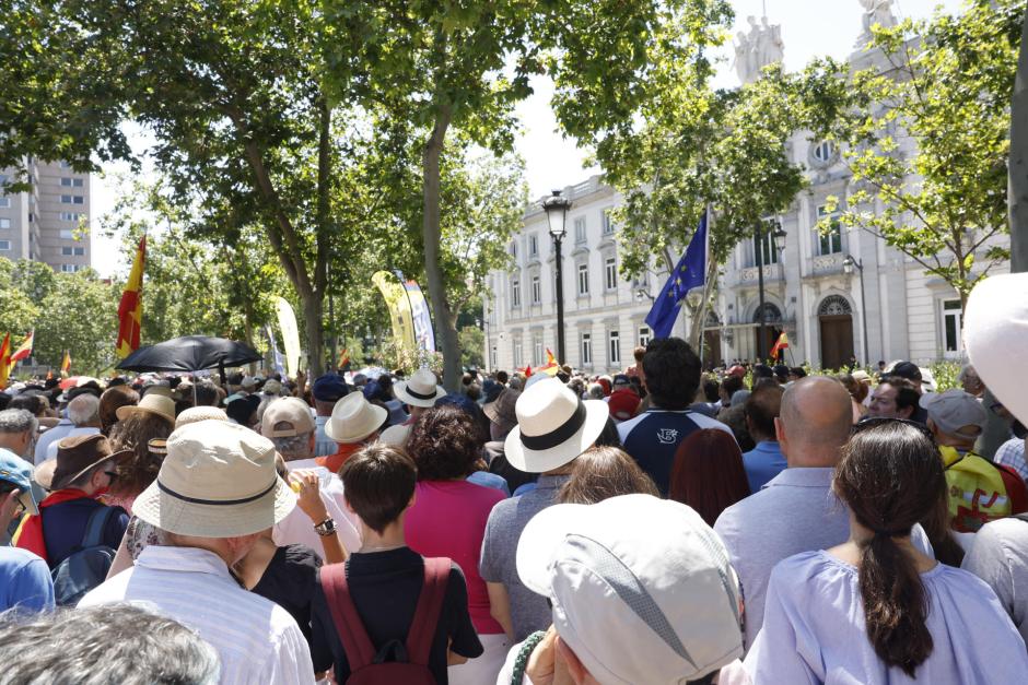 Protesta masiva contra los proyectos legislativos emprendidos por el Gobierno, que reforman el acceso a la carrera y el estatuto del Ministerio Fiscal