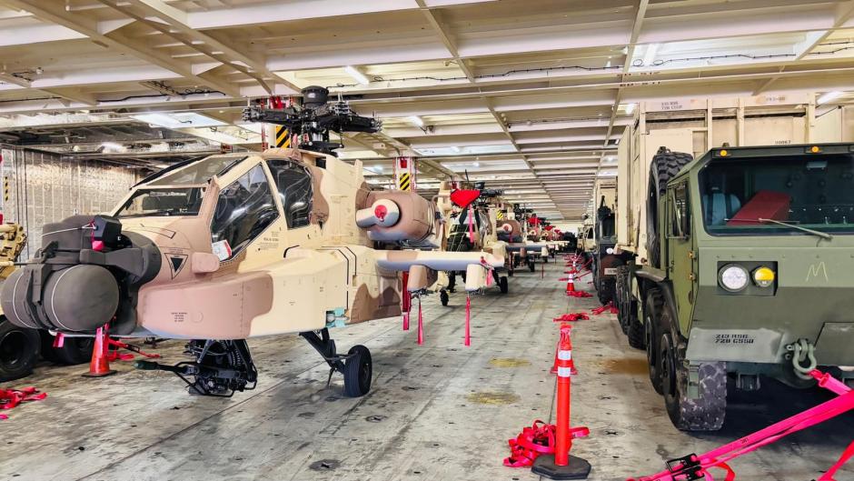 AH-64E Guardian Apache entregados por EStados Unidos a Marruecos