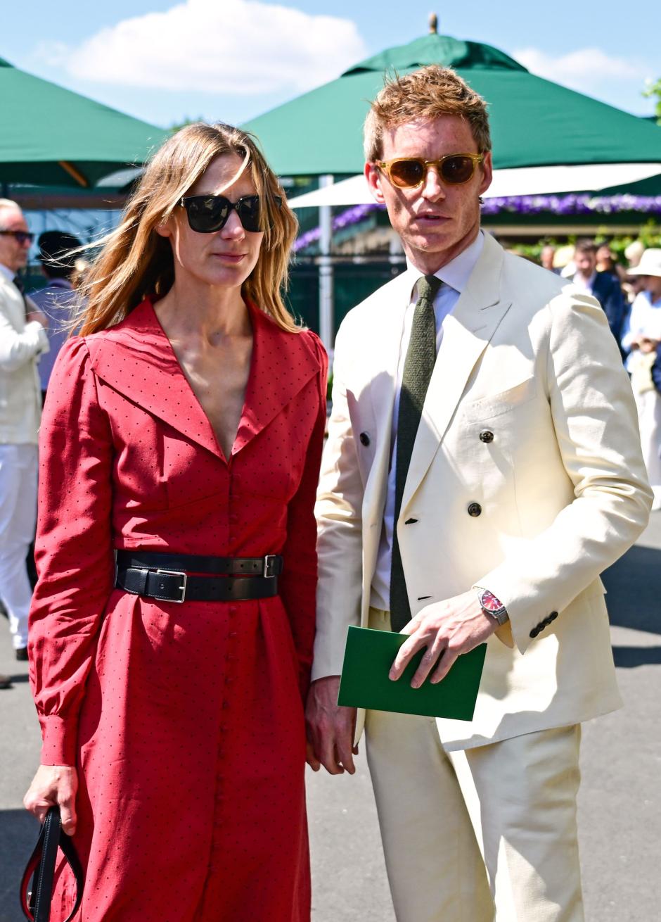 Mandatory Credit: Photo by Victoria Jones/Shutterstock (15378847y)
Eddie Redmayne and Hannah Bagshawe
Wimbledon Tennis Championships, Day 1, The All England Lawn Tennis and Croquet Club, London, UK - 30 Jun 2025 *** Local Caption *** .