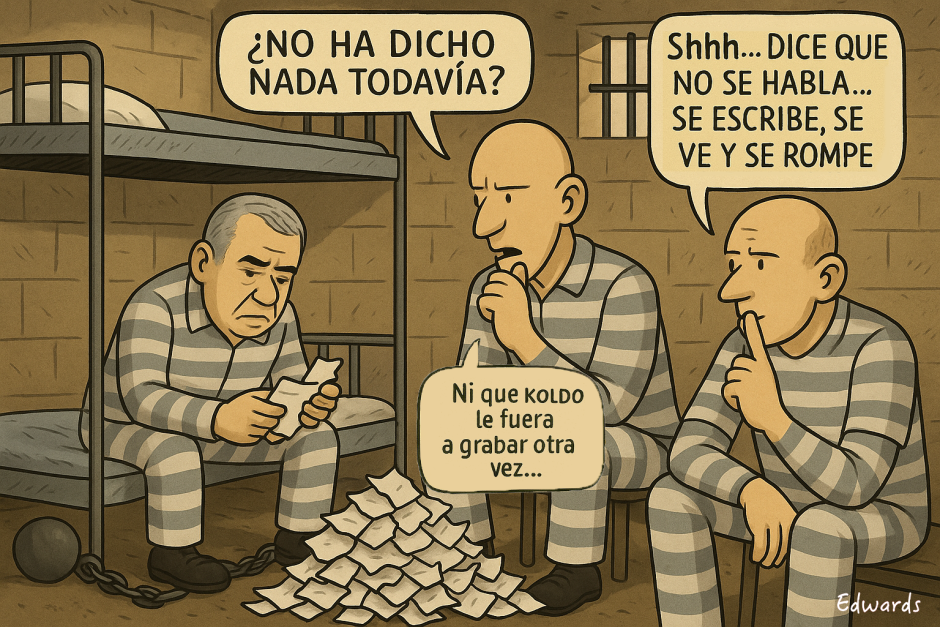 Santos Cerdán el Silencioso