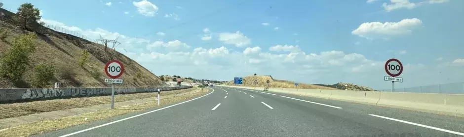 La doble señal es clave en este tipo de multas por velocidad