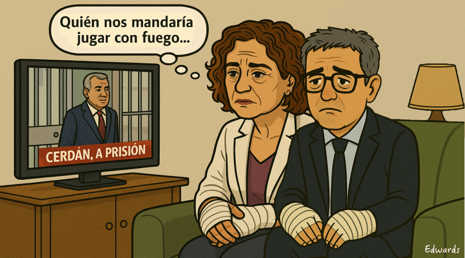 Jugar con fuego María Jesús Montero y Félix Bolaños