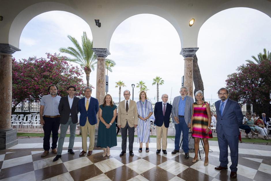 Imagen de los expertos en el foro sobre los valores de la Transición en el presente, organizada por el CEU en Benicasim