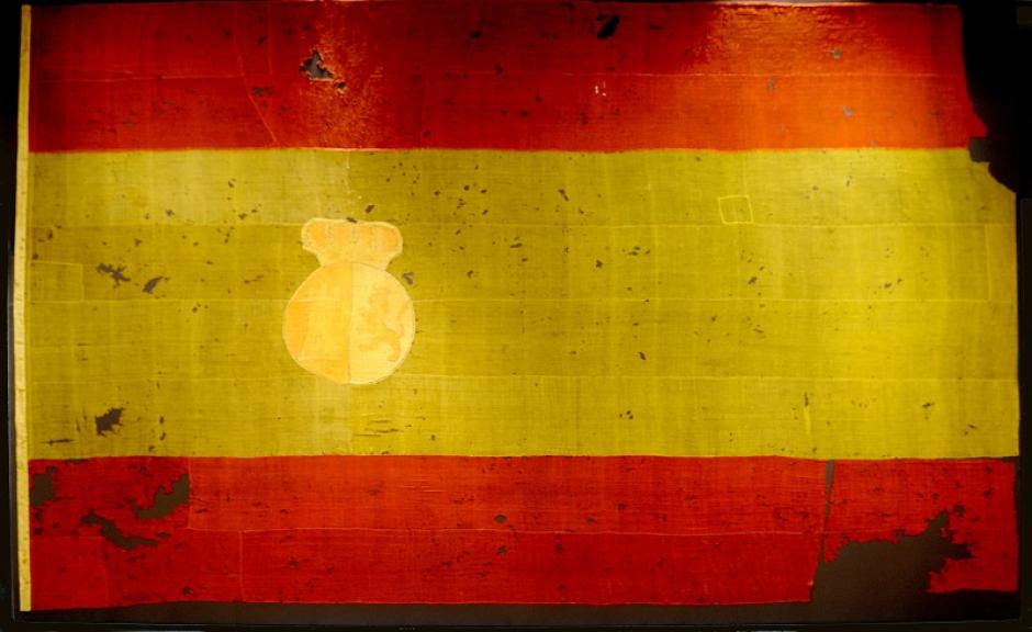 Bandera del navío 'Príncipe de Asturias'