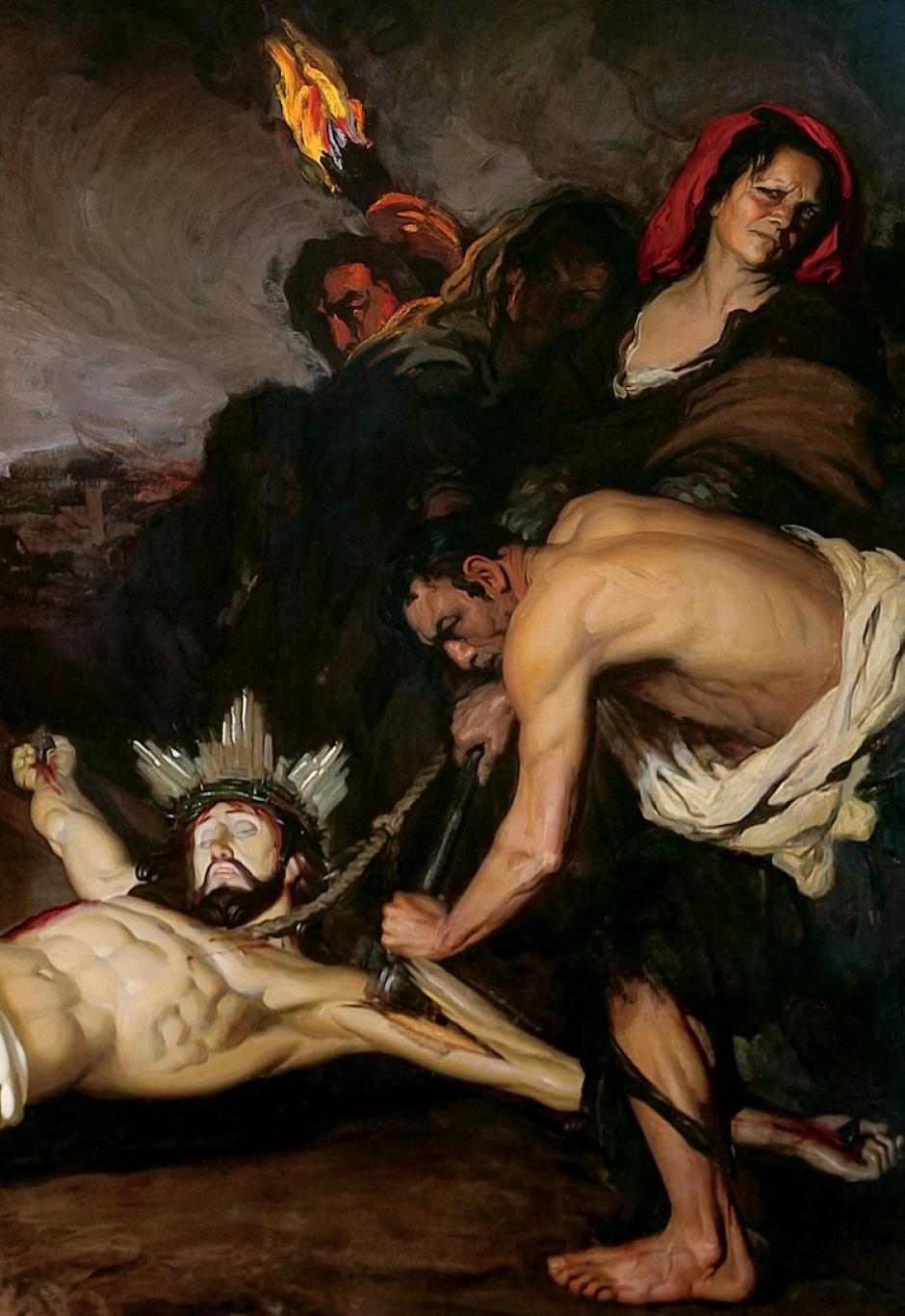 La escena de la cuerda en 'Turba sin Dios'