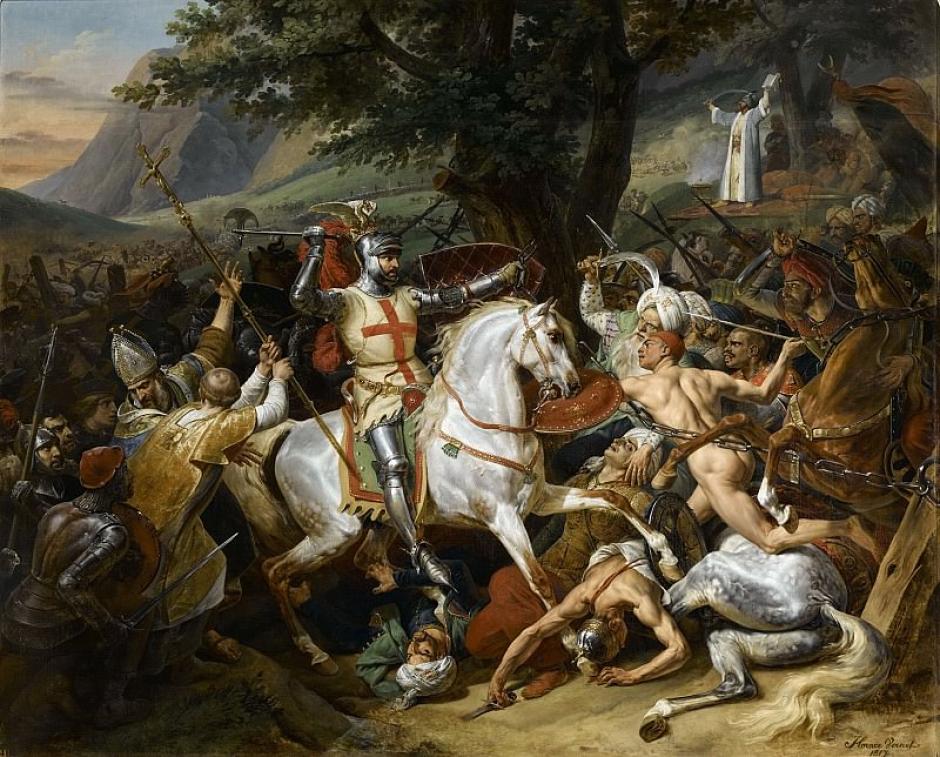 Cuadro de la Batalla de las Navas de Tolosa de Horace Vernet
