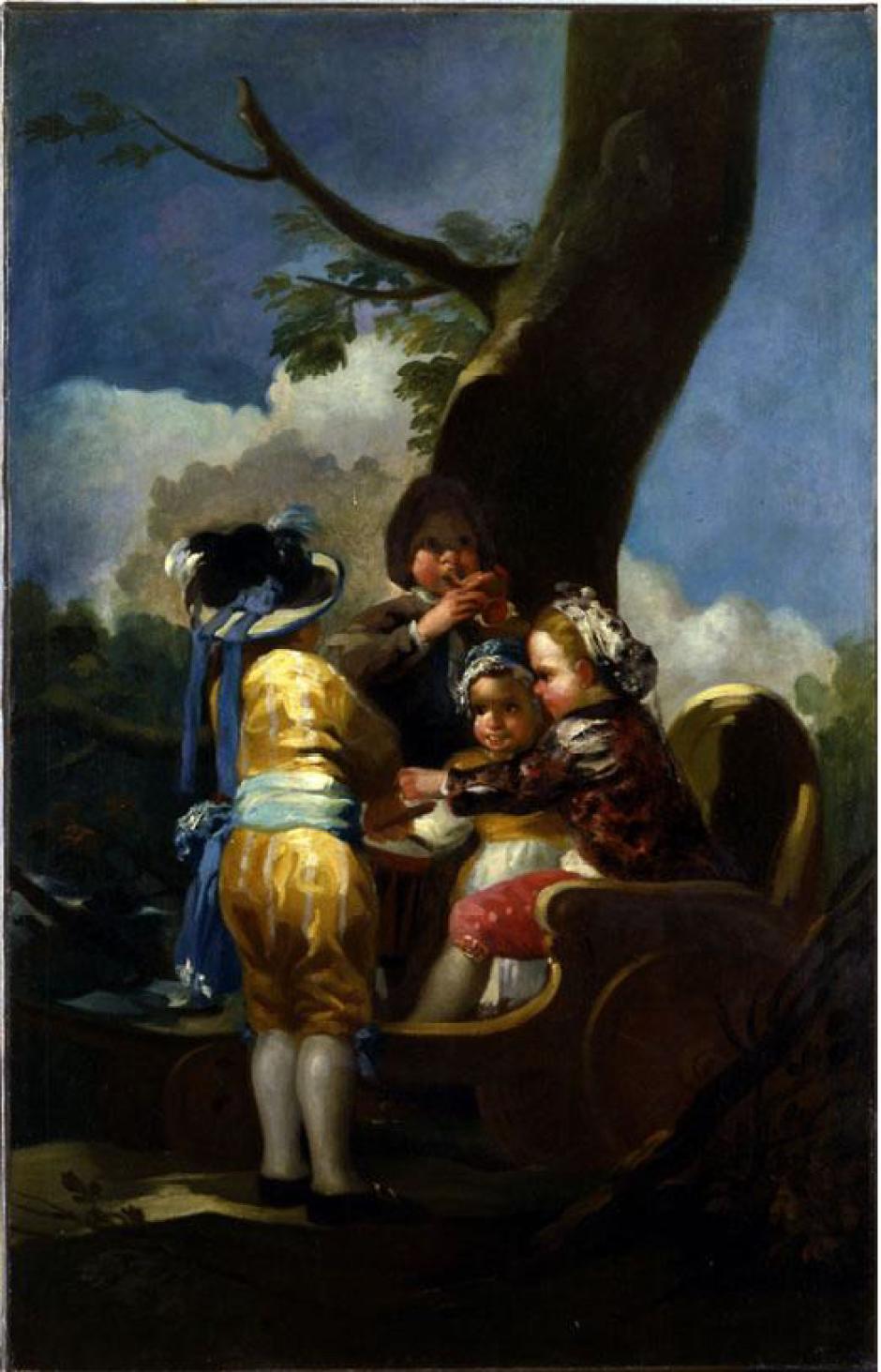 Niños del carretón de Francisco de Goya