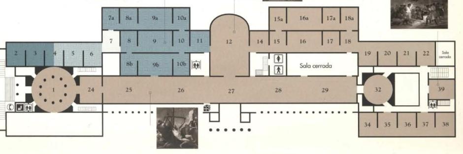 Plano del Museo del Prado