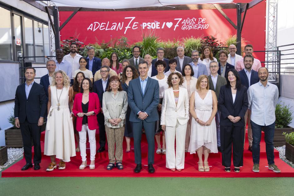 La nueva Comisión Ejecutiva Federal del PSOE
