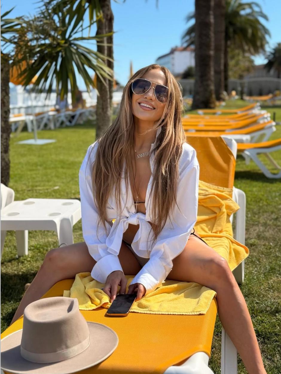 Jennifer Lopez en La Toja