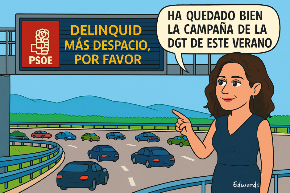 La campaña de Ayuso para la DGT