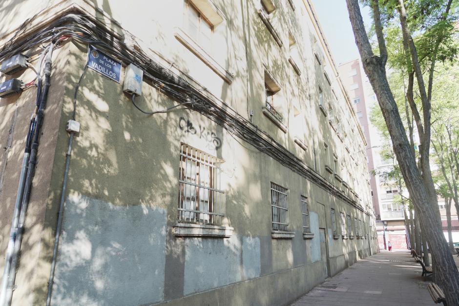 Antiguo cuartel de la Guardia Civil en la Plaza de los Vadillos de Valladolid