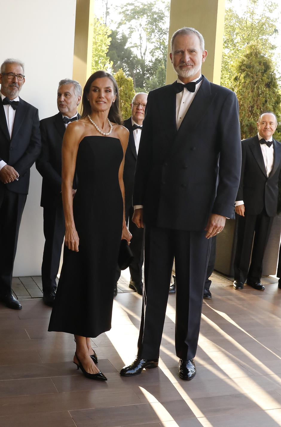 Spanish King Felipe VI and Queen Letizia attending the ABC Awards : Mariano de Cavia, Luca de Tena and Mingote 2024 in Madrid on Tuesday, 08 July 2024.