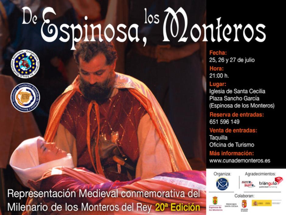 Cartel de la representación teatral de este año.
