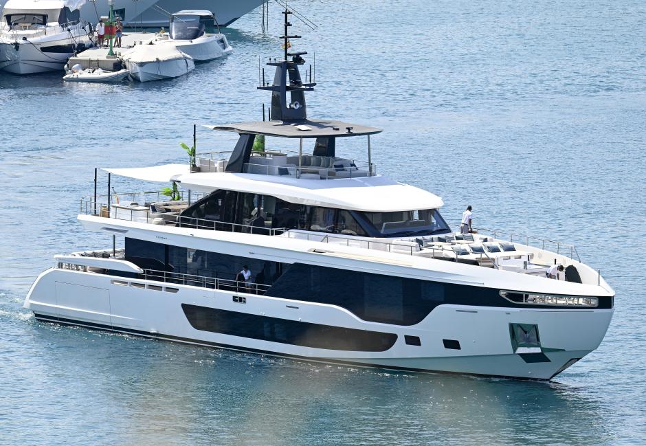 El yate en el que ha navegado Cristiano Ronaldo