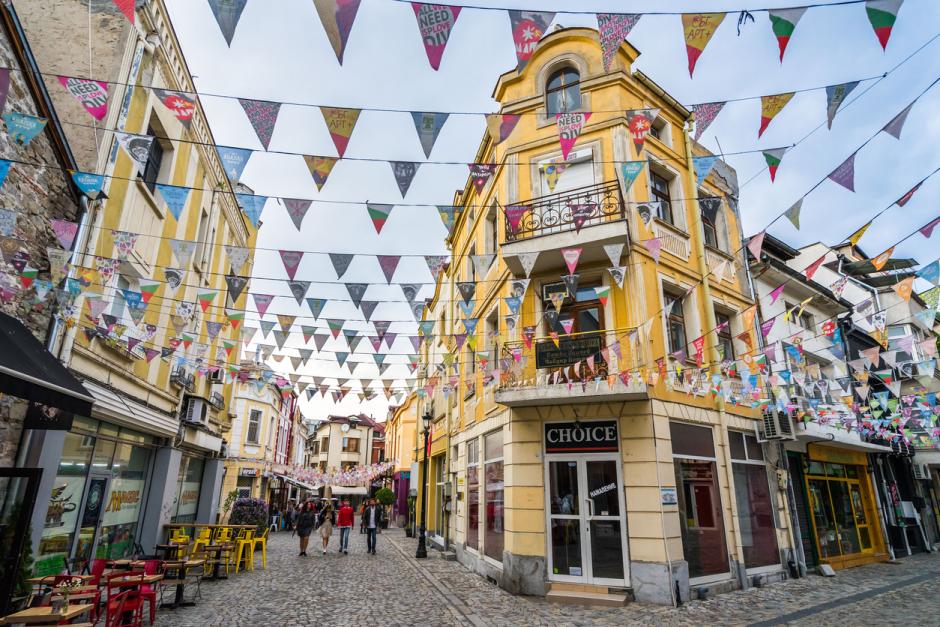 El animado barrio de Kapana.