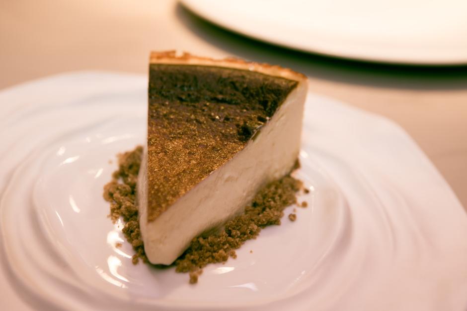 Tarta de queso cremosa
