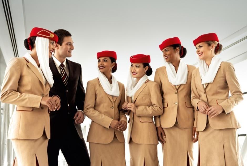 Azafatas de Emirates