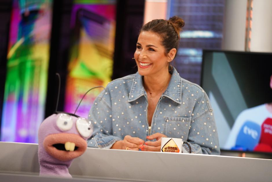 Nuria Roca   during the TV show "El Hormiguero" in Madrid 19 June 2025