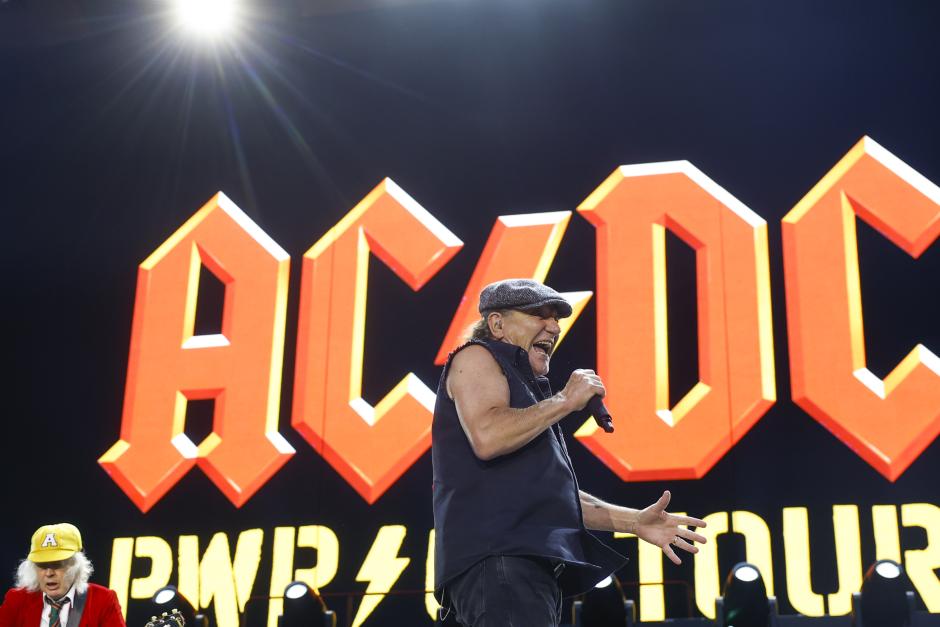 Brian Johnson, cantante de AC/DC