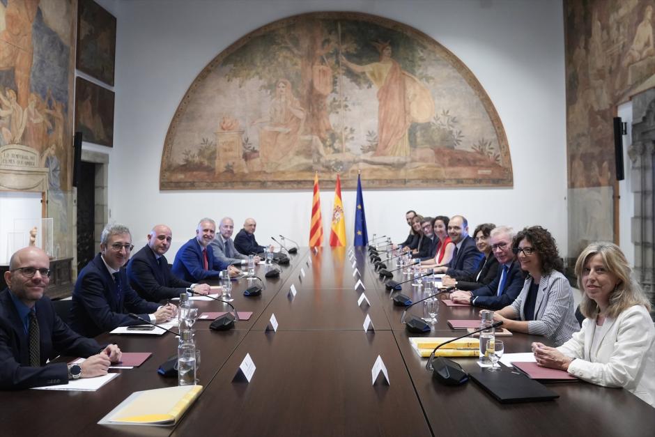 Arranque de la comisión bilateral entre el Estado y la Generalitat, este lunes