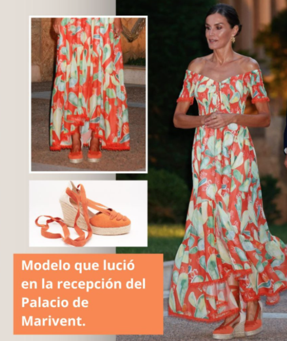 Doña Letizia con otro modelo de Picón