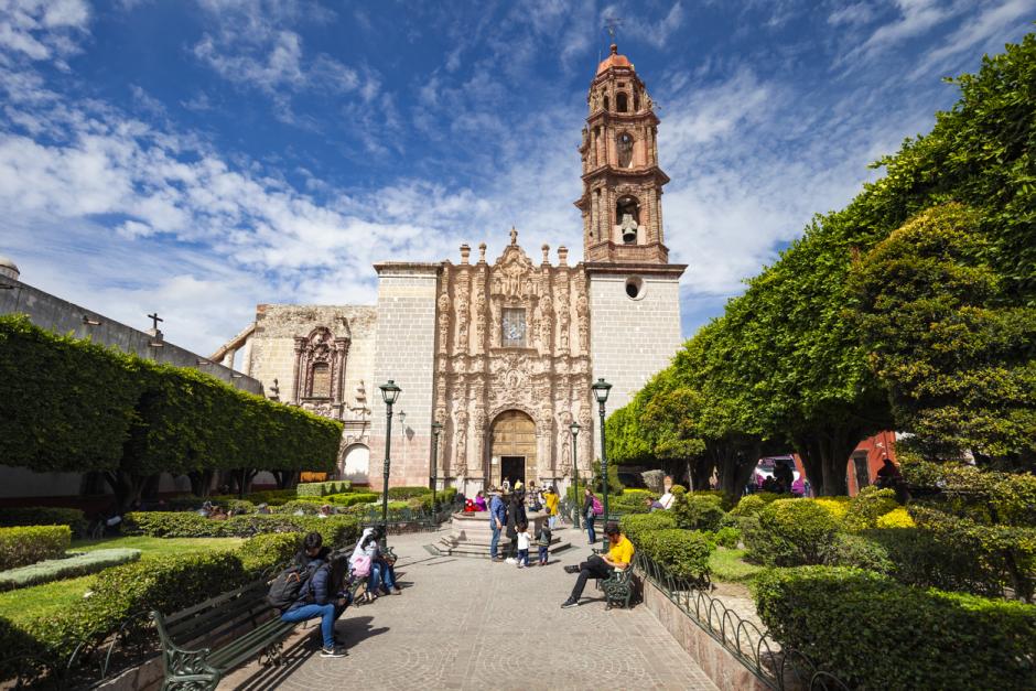 Templo de San Francisco en San Miguel de Allende