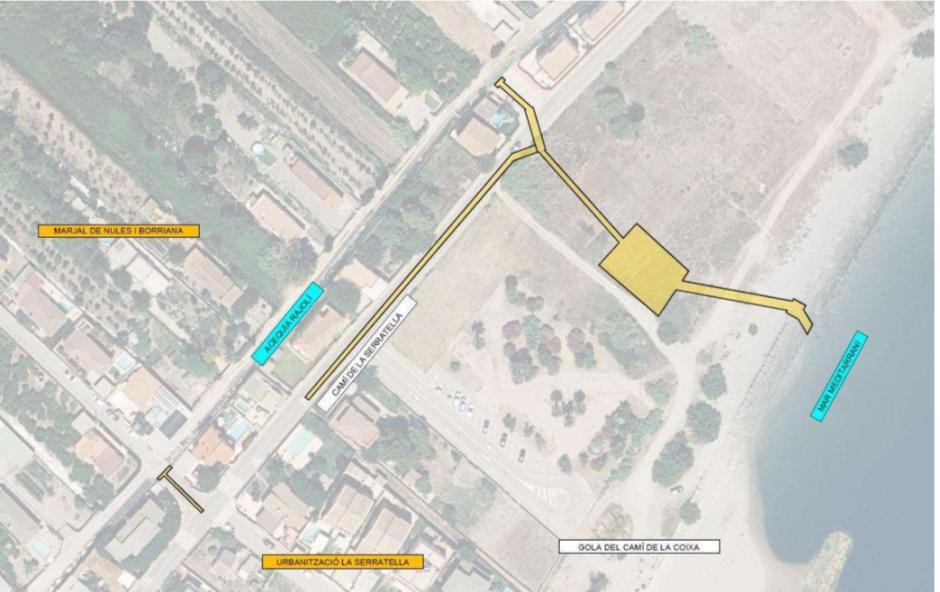 Imagen del plano del proyecto de los Tornillos de Arquímedes