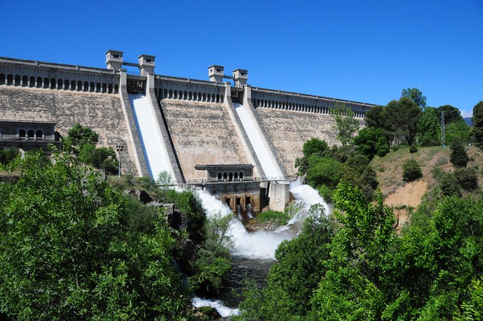 Un embalse de Madrid